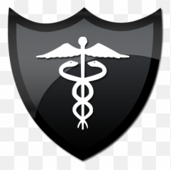 Silhouette Nurse Clipart - Logo Estrella De La Vida Emoji,Caduceus Emoji