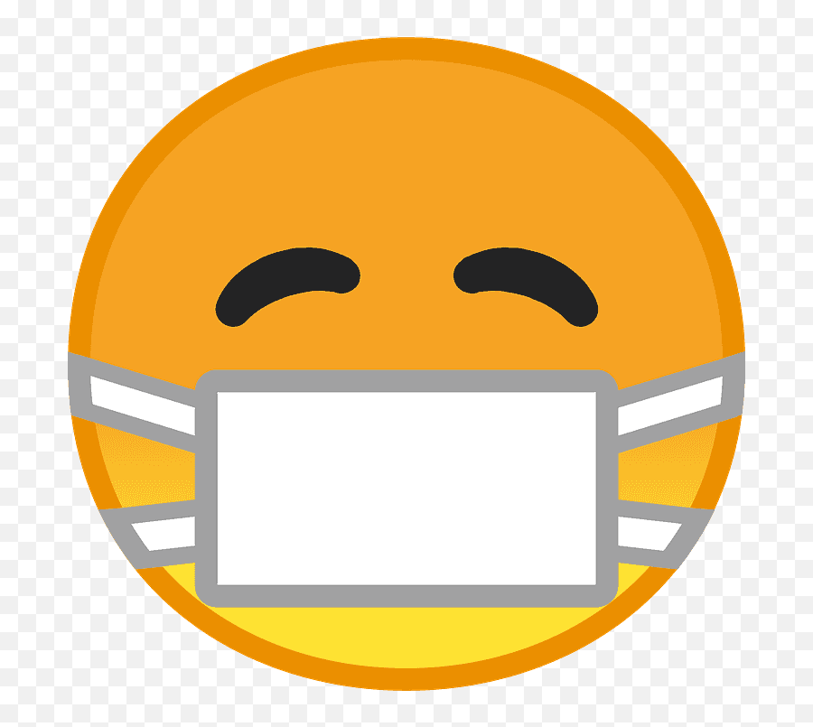 Face With Medical Mask Emoji Clipart Free Download - Google Mask Song,Emoji Pictures To Print