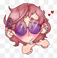 Shy Emojis - Discord Emoji Fictional Character,Emoji Shy