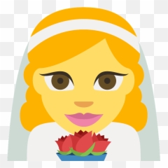 Person With Veil Emoji Clipart - Princess