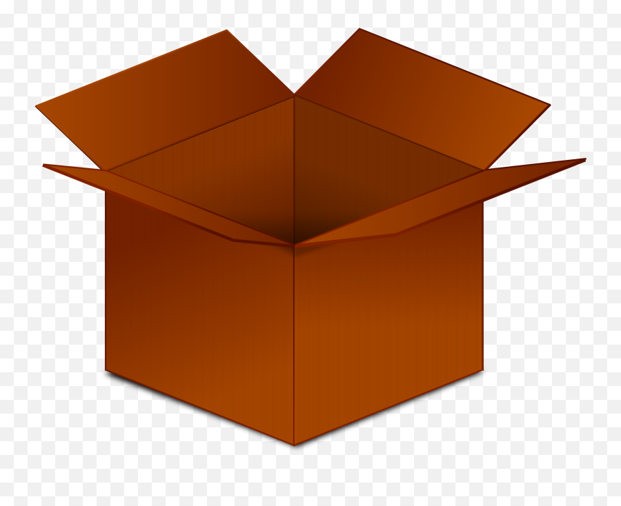 Big Image - Box Clip Art Png Download Full Size Clipart Box Clipart Emoji,Cardboard Box Emoji