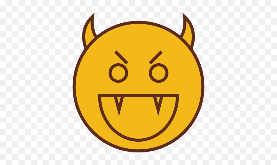 Evil Icon - Icon Emoji,Evil Emoticon
