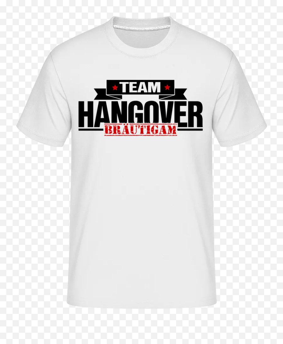 Team Hangover Bräutigam Shirtinator Männer T - Shirt Unisex Emoji,Emoji Hangover