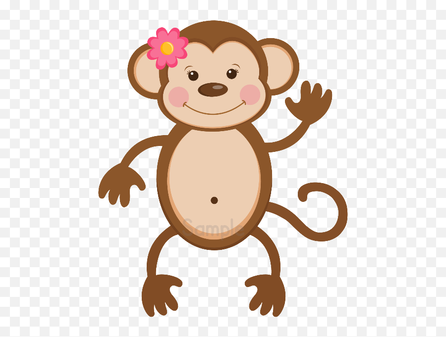 Cartoon Girl Png - Face Photo Cartoon Girl Monkey Png Transparent Circus Monkey Clipart Emoji,Girl Emoji Faces