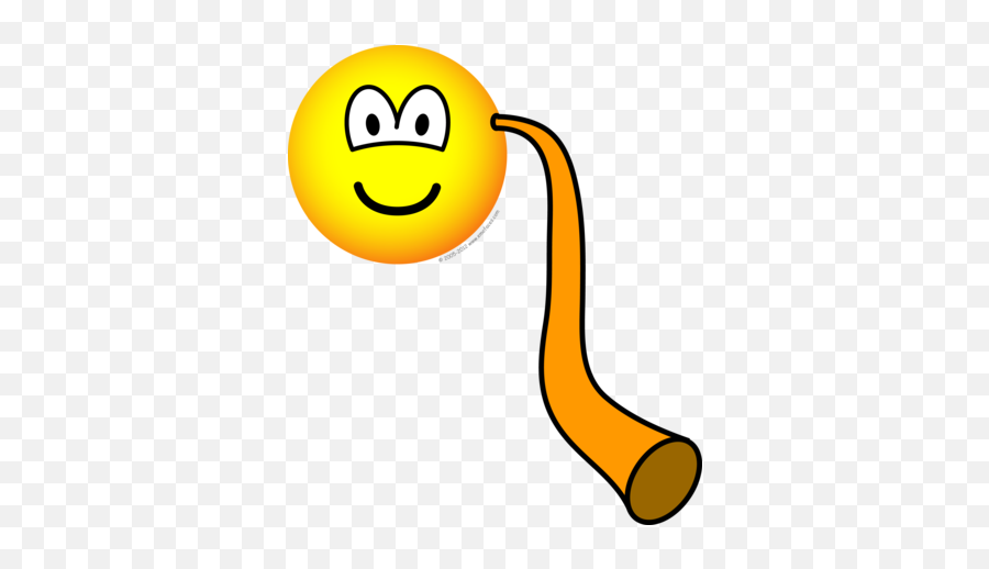 Old Hearing Trumpet Emoticon - Deaf Emoticon Emoji,Old Emoticons