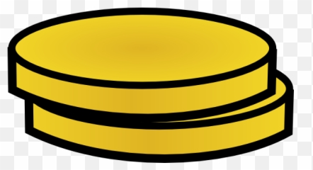 Clip Art Coins Clipart Image - Gold Cartoon Png Emoji