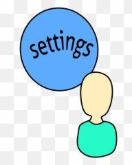 Settings Symbol Avatar Profile Clipart - Art Emoji