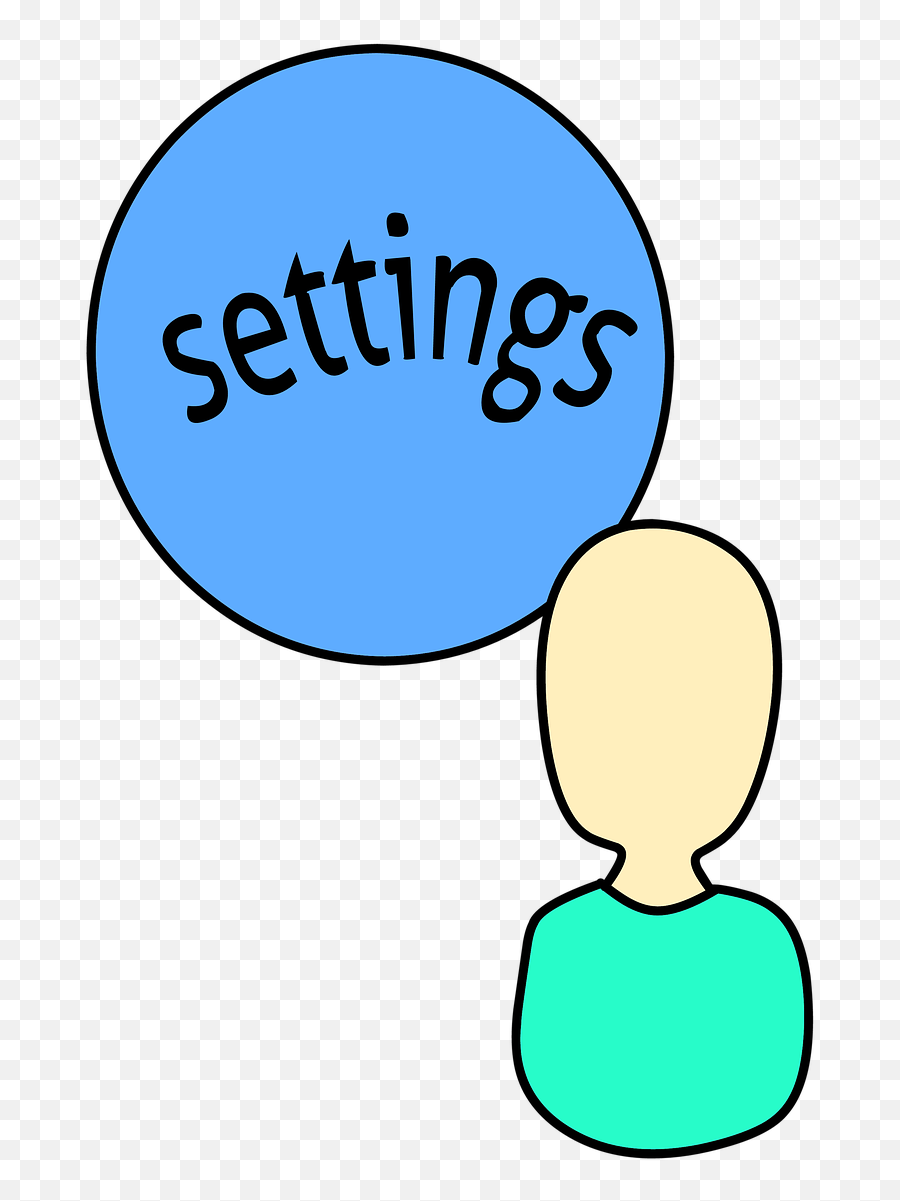 Settings Symbol Avatar Profile Clipart - Clip Art Emoji,Keyboard Emoticons Symbols