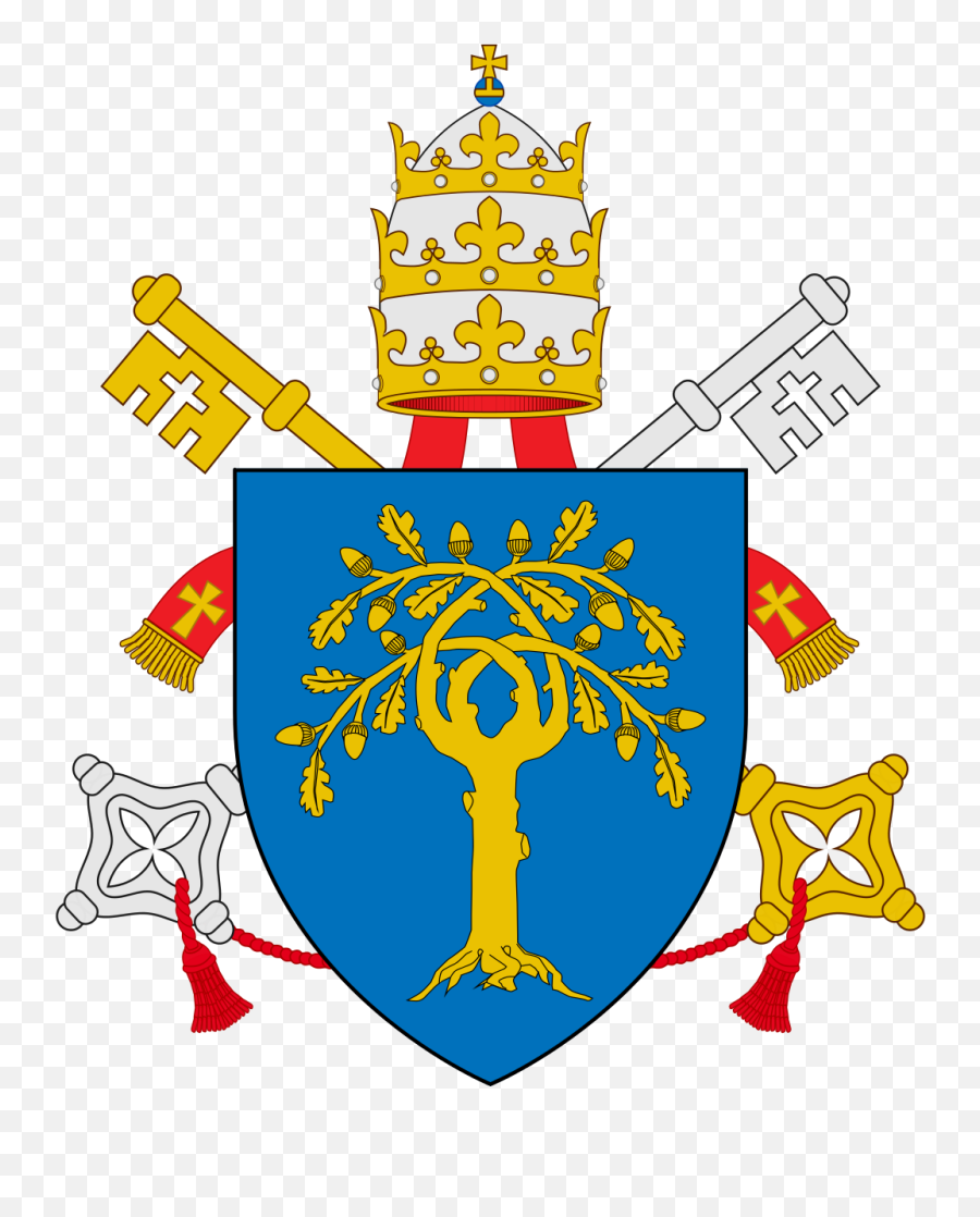 C O A Popes Della Rovere - Pope Pius Xii Coat Of Arms Emoji,Crossing Arms Emoji