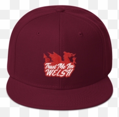 Trust Me Im Welsh Snapback Cap - Baseball Cap Emoji,Wales Emoji