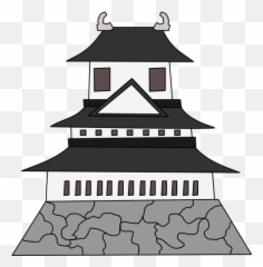 Japanese Castle - Clipart Emoji