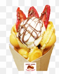 Waffles Transparent Ice Cream Png - Emoji
