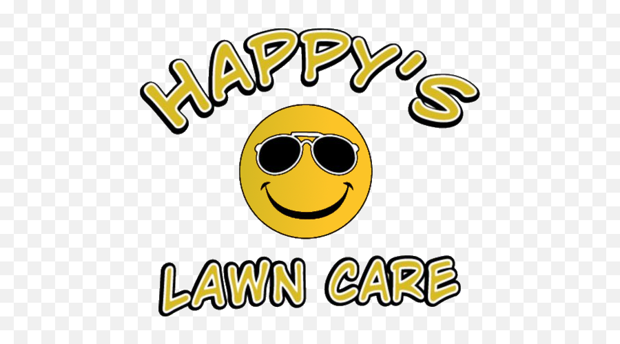 Happys Lawn Care And Landscaping - Smiley Emoji,Lawn Mower Emoticon