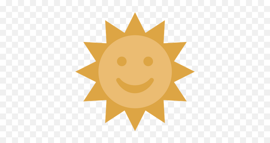 Smiling Sun Graphic - Blue Tick Emoji,Sun Emoticon Facebook
