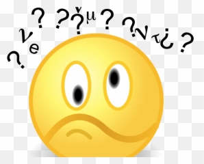 Feelings Clipart Wheel Face - Confused Emoji