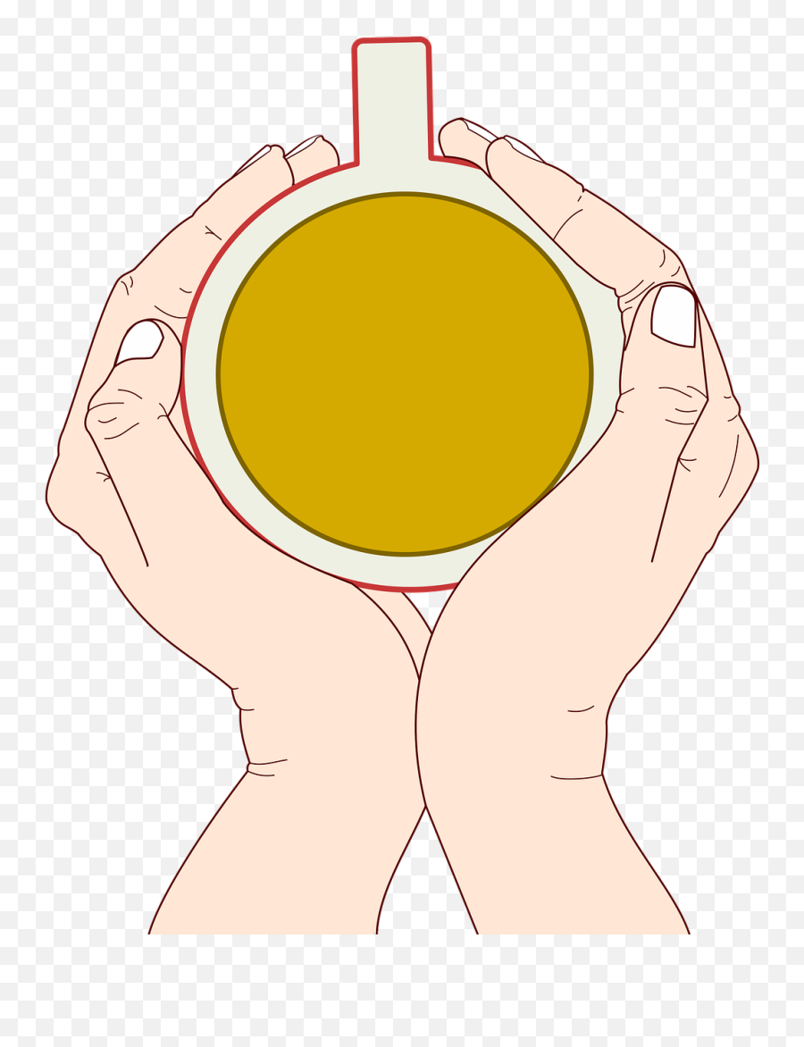 Infusion Broth Cup Hands First Person - Circle Emoji,Hospital Mask Emoji