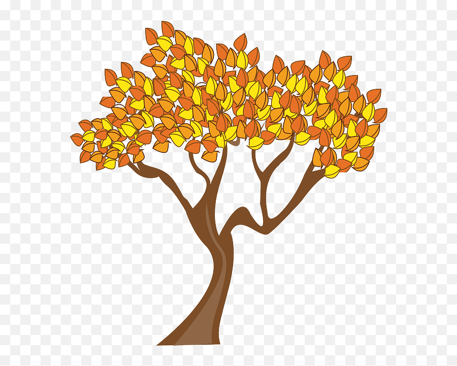 Library Of Season Tree Jpg Royalty Free - Cartoon Autumn Tree Png Emoji,Shifty Eyes Emoji