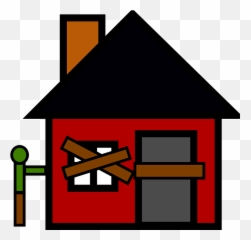 Free Depression Sad Vectors - House Clip Art Emoji