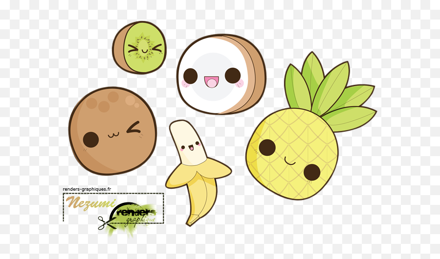 Résultat De Recherche Du0027images Pour Fruit Kawaii Fruits - Kawaii Fruits Emoji,Nutting Emoji