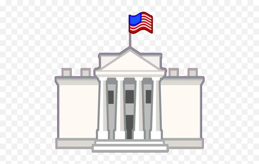 Top Pearly Whites Stickers For Android - White House Washington Dc Gif Emoji,Dc Flag Emoji