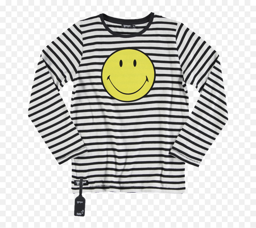 Yporqué Striped Tee - T Emoji,Sound Emoticon