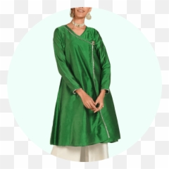 Indian Wear Online From Nuhas Wardrobe - Basic Dress Emoji