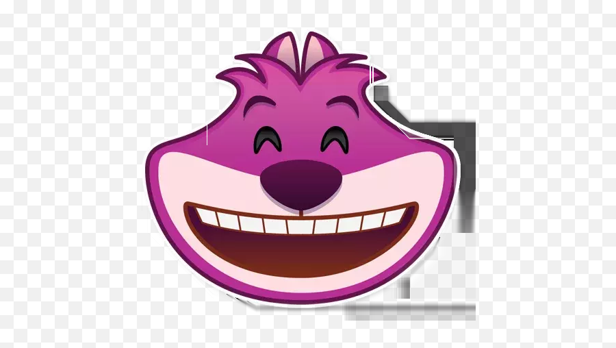 Disney Emojis 3 Sticker För Whatsapp - Cheshire Cat Emoji Blitz,Disney Emoji Text