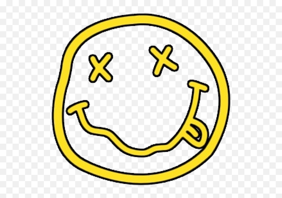 Picture - Nirvana Logo No Background Emoji,Emoji Smiley Face Meaning