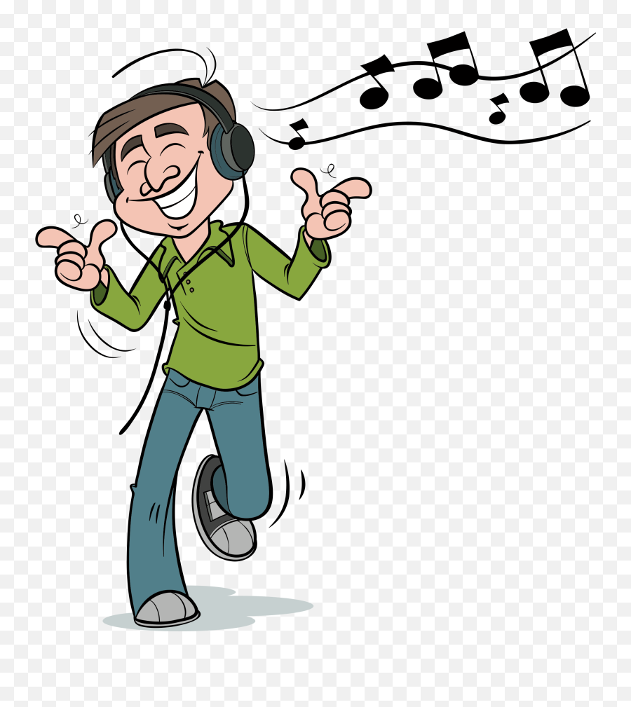 Listen To Music Clipart Gif - Listen To Music Clipart Emoji,Emoji Listening To Music