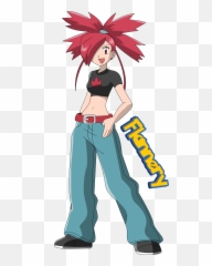 Ask Us - Gym Leader Pokemon Flannery Emoji,Oh Yeah Emoji