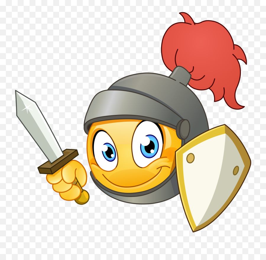 Knight Emoji Decal - Knight Emoticon,Knight Emoji