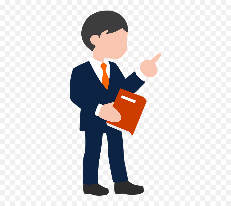 Boy Business Cartoon - Suit Man Clipart Png Emoji,Hand Job Emoji