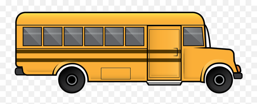 Free School Bus Clipart 3 - Transparent Background Bus Clipart Emoji,Bus Emoji