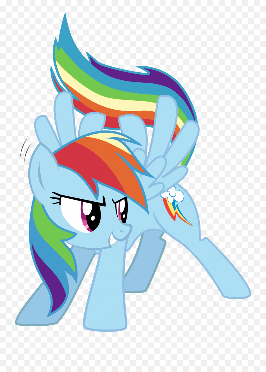 Why Was Mlp So Terrible Prior To - Png Rainbow Dash Emoji,Mr Hankey Emoji