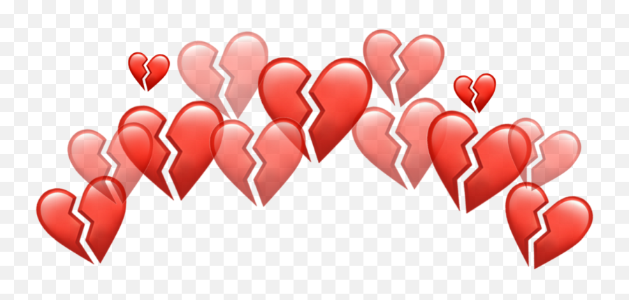 Broken Crown Clipart Pack - Heart Crown Png Transparent Emoji,Broken Hearted Emoji