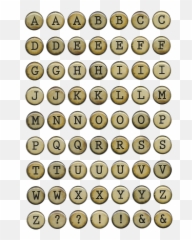 Alphabet Letters Font Round And - Number Emoji