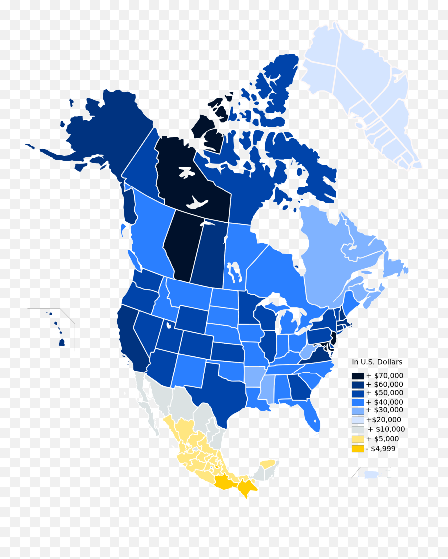 North America First Level - Red North America Map Emoji,North America Emoji