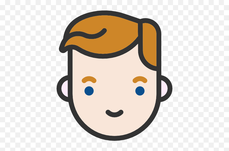 Heads People Faces Feelings Smile - Sample Profile Image Cartoon Emoji,Boy Emoticons