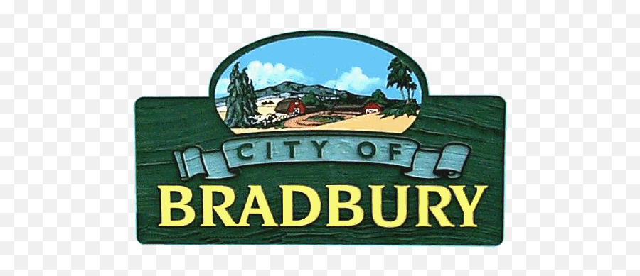 Seal Of Bradbury California - Bradbury Emoji,Cali Flag Emoji