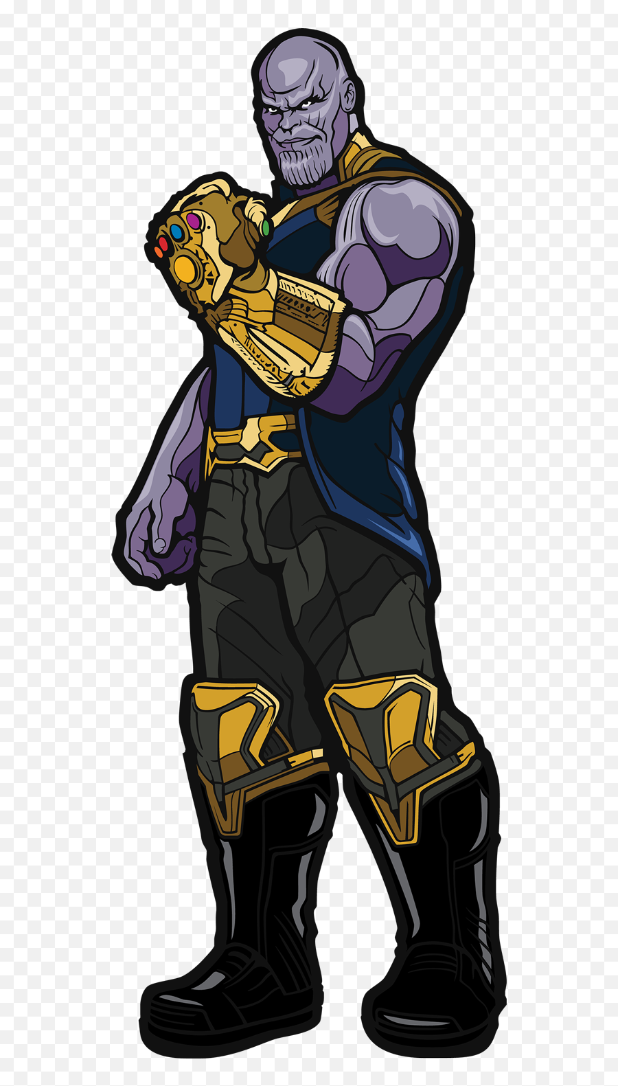 Avengers Thanos Clipart - Thanos Infinity War Cartoon Emoji,Thanos Snap Emoji