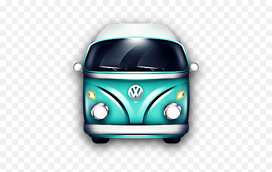 Vw Van Bug Bettle Volkswagen - Volkswagen Type 2 Emoji,Vw Emoji