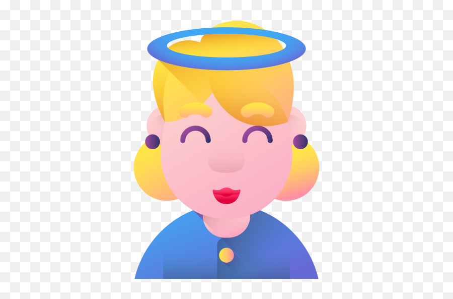 Angel - Free Smileys Icons Cartoon Emoji,Angel Emoticon Facebook