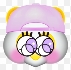 Kawaii Cute Pastel Pink Png Sticker - Circle Emoji