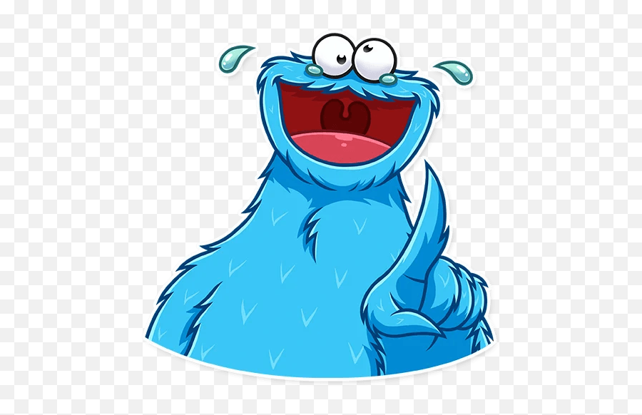 Cookie Monster - Cookie Monster Telegram Sticker Emoji,Cookie Monster Emoji