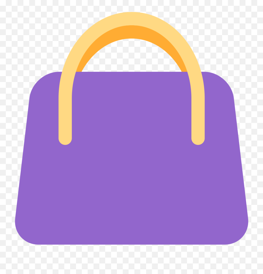 Twemoji2 1f45c - Handbag Emoji,Emoji Purse