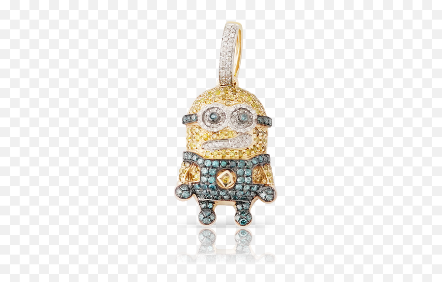 Mens - Diamond Pendants Cartoon U0026 Emoji Pendants King Solid,Necklace Emoji