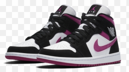 Wmns Air Jordan 1 Mid - Cactus Flower Emoji