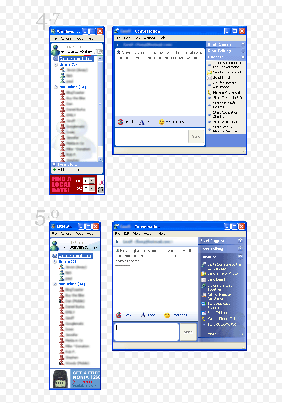 Whats Wrong With Msn Messenger 5 - Version Of Msn Messenger Emoji,Jabber Emoticon Shortcuts