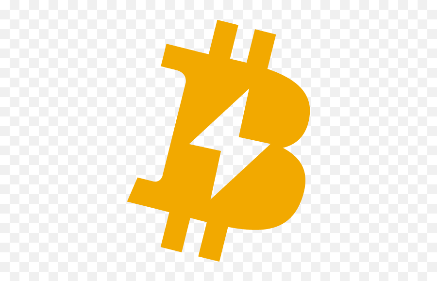 Lightning - Bitcoin Core Logo Png Emoji,Lighting Bolt Emoji