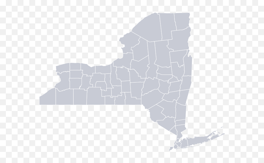 Blank Map Of New York Counties - New York District 19 Map Emoji,New York Emojis